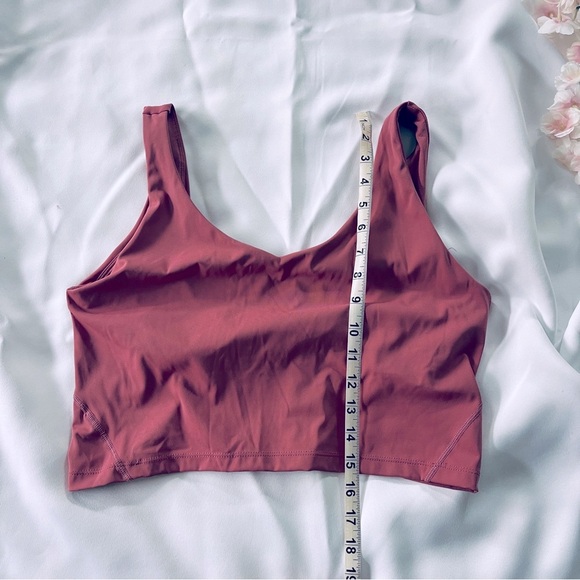 Athletic Longline Sports Tank Top with Built In Bra - Picture 6 of 8